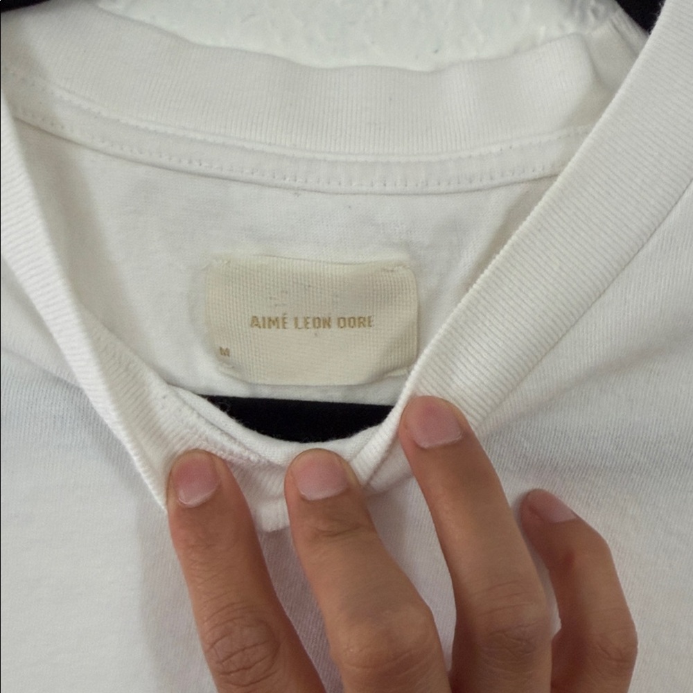 Aime Leon Dore White Graphic Tee - Picture 2 of 9
